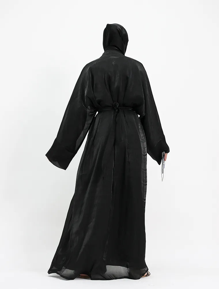 Organza Simple 2 Piece Black