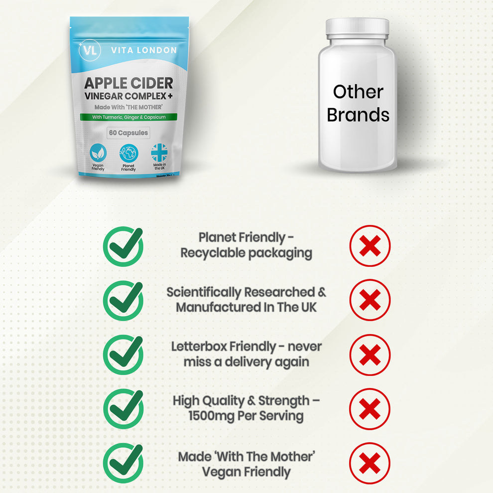 Apple Cider Vinegar Complex+ (60 Capsules)