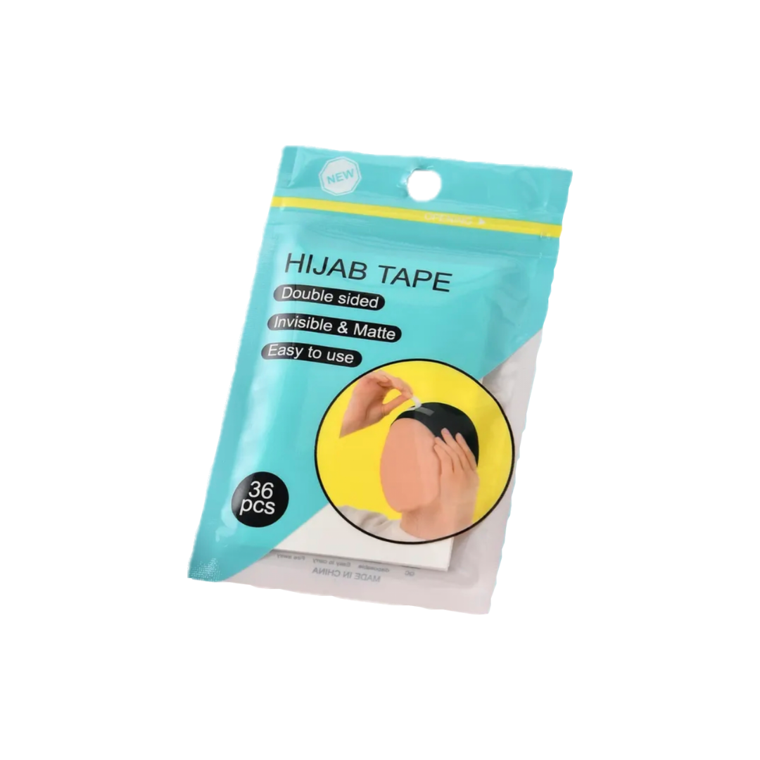 Invisible & Matte Hijab Tape 36pcs