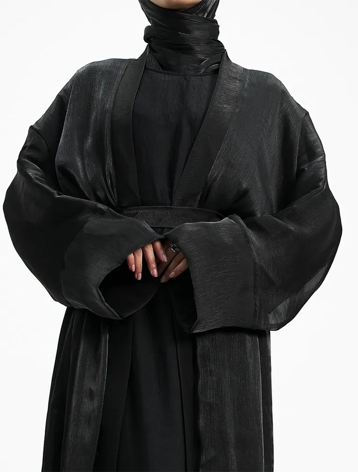 Organza Simple 2 Piece Black