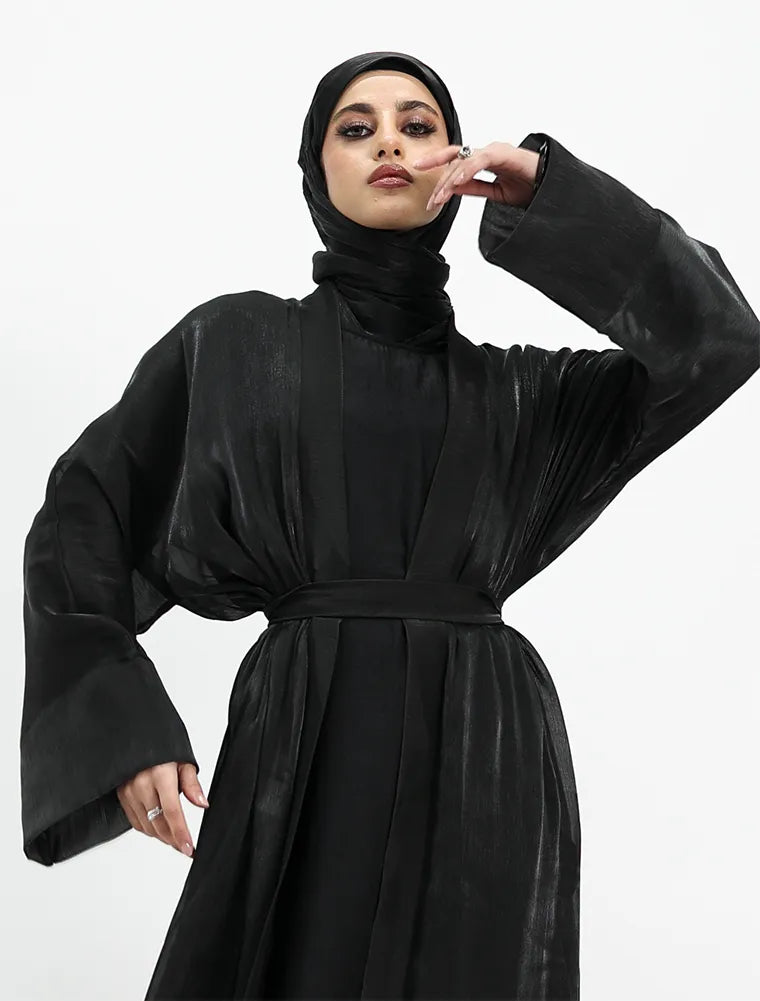 Organza Simple 2 Piece Black