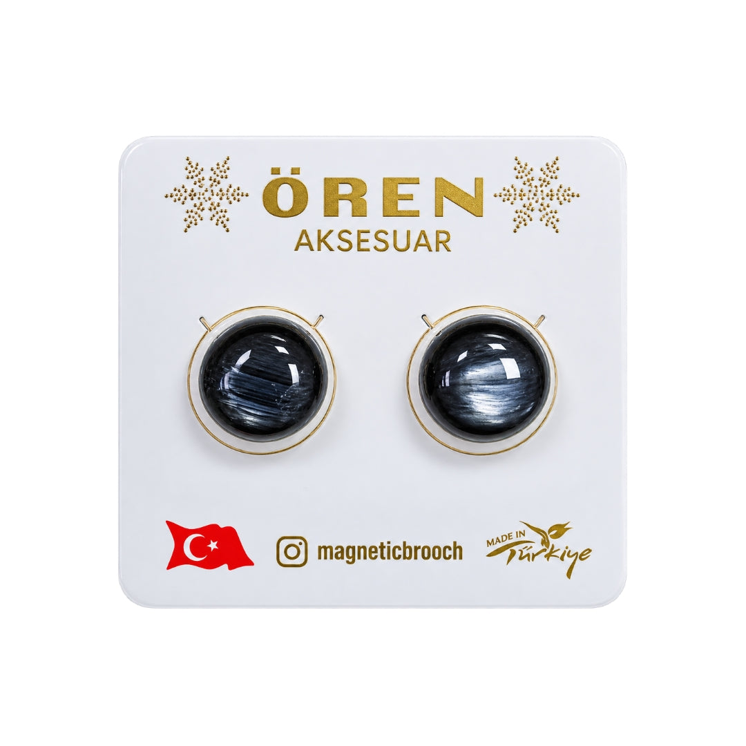 Hijab Magnets 2 Pack Black
