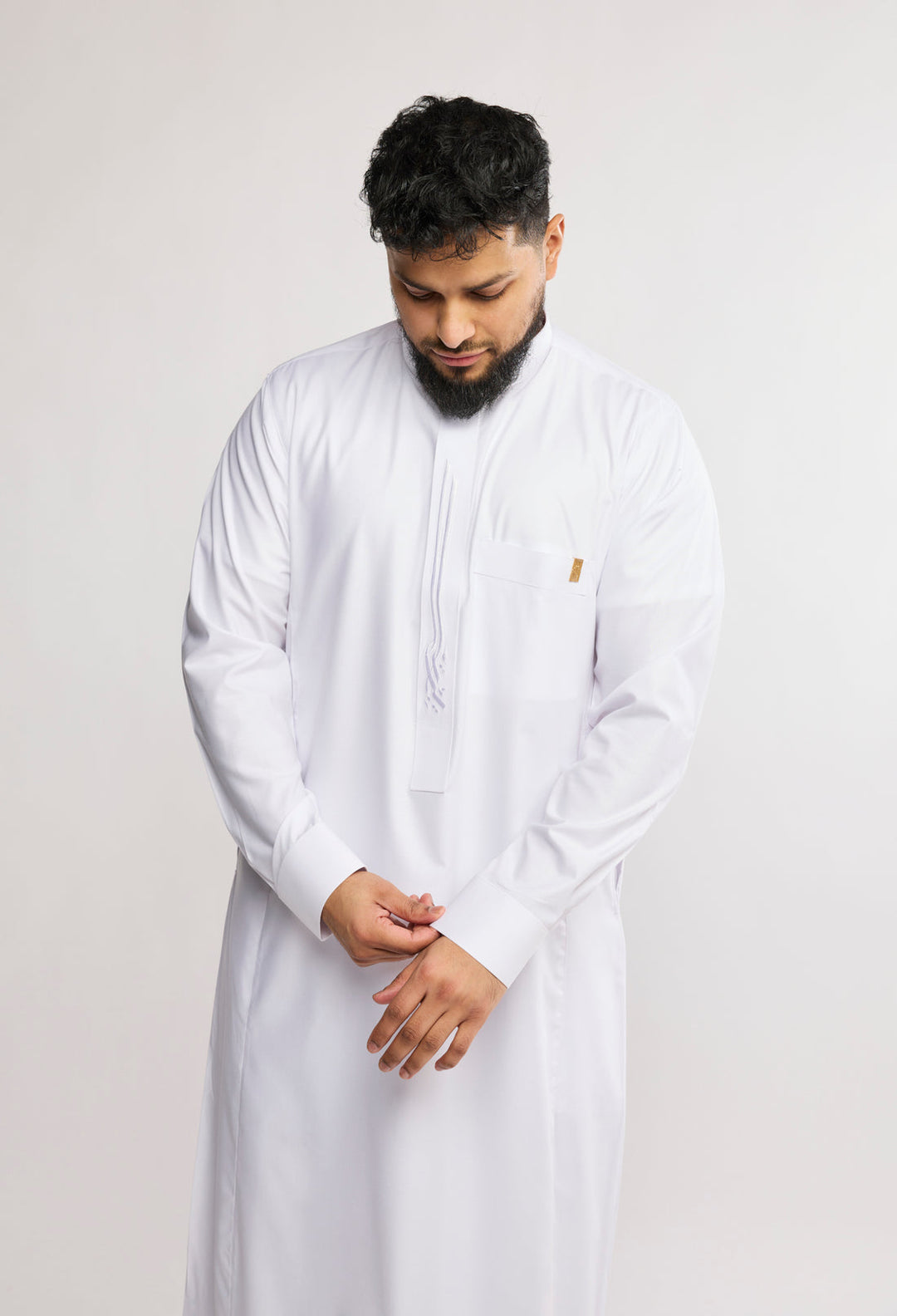 Luxury Cuffed White J2512