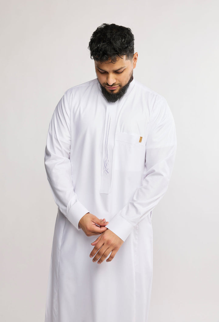 Luxury Cuffed White J2512