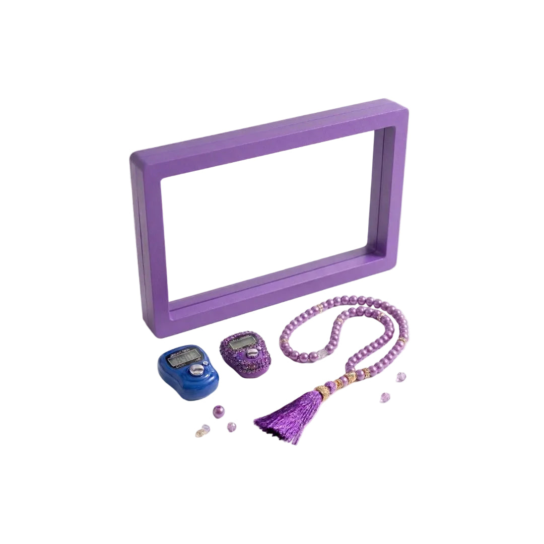 Tasbih Gift Set 3pcs - Purple