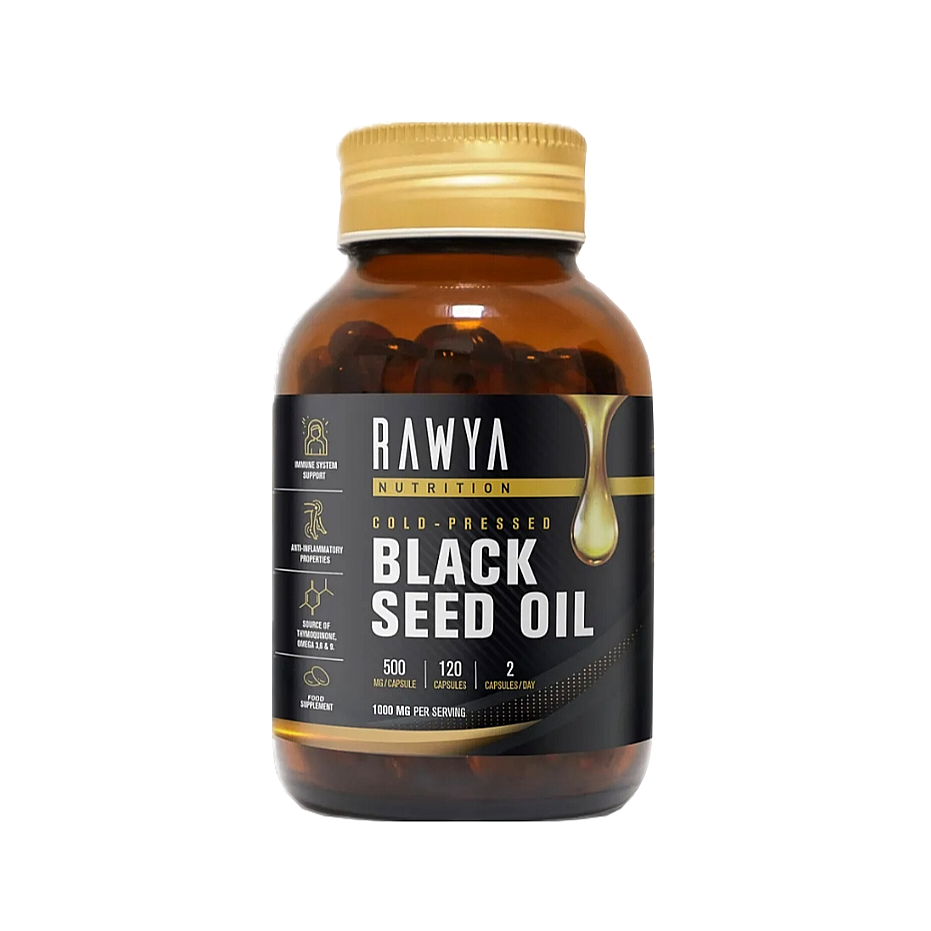 Black Seed Oil Capsules 500mg (120 Capsules)