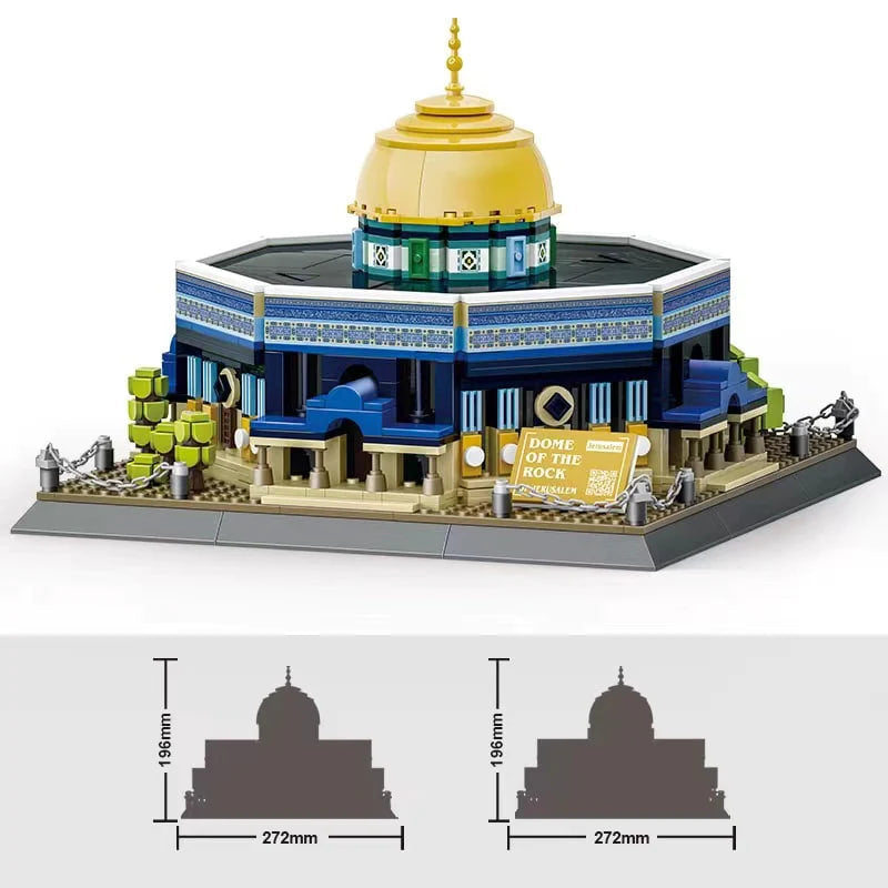 Dome of the Rock Building Block Set - 983 piece