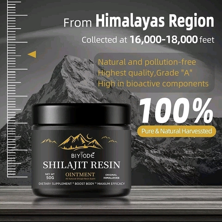 Pure 100% Himalayan Shilajit Resin 50g
