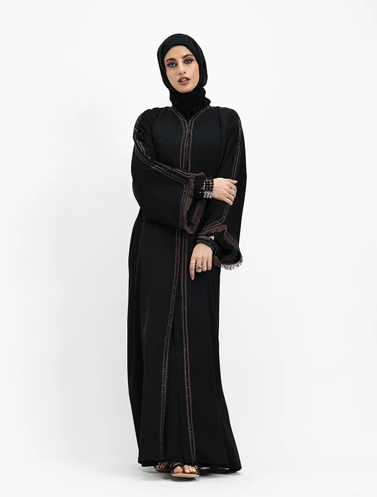 Mona Open Abaya (ZA566)