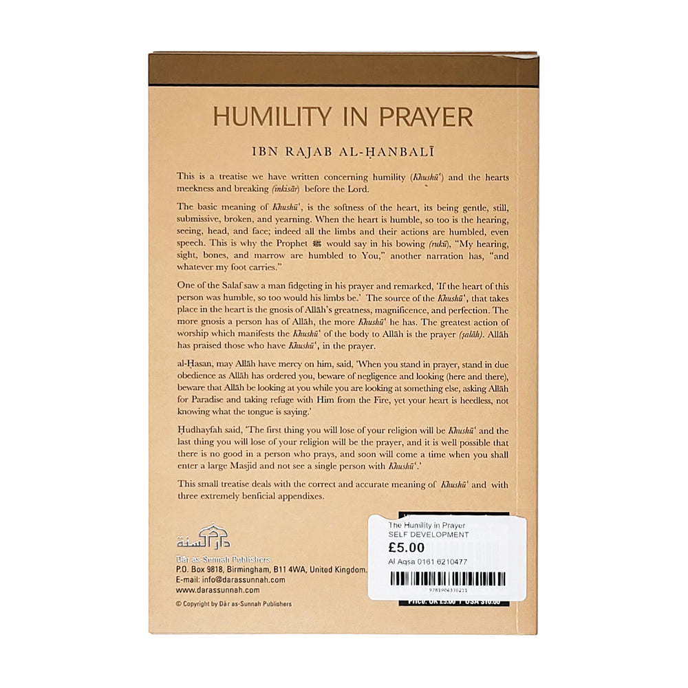 The Humility in Prayer