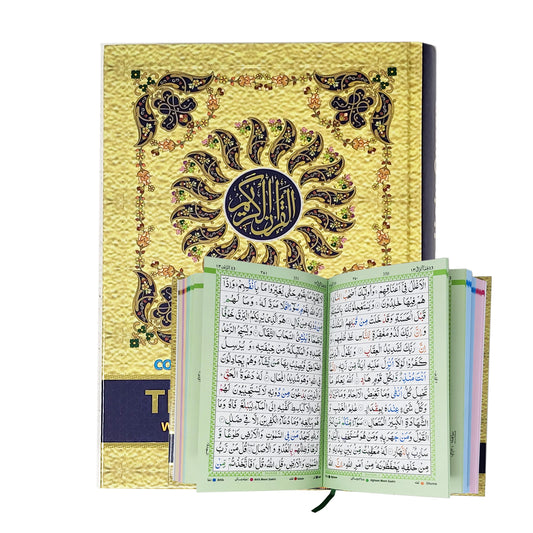 Colour coded quran