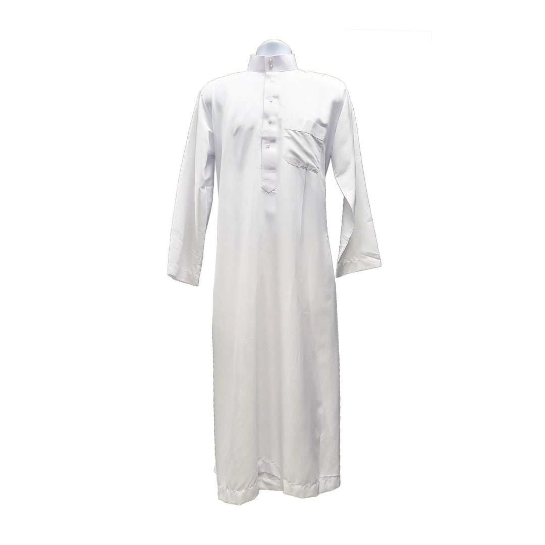 Daffah Kids White Jubba