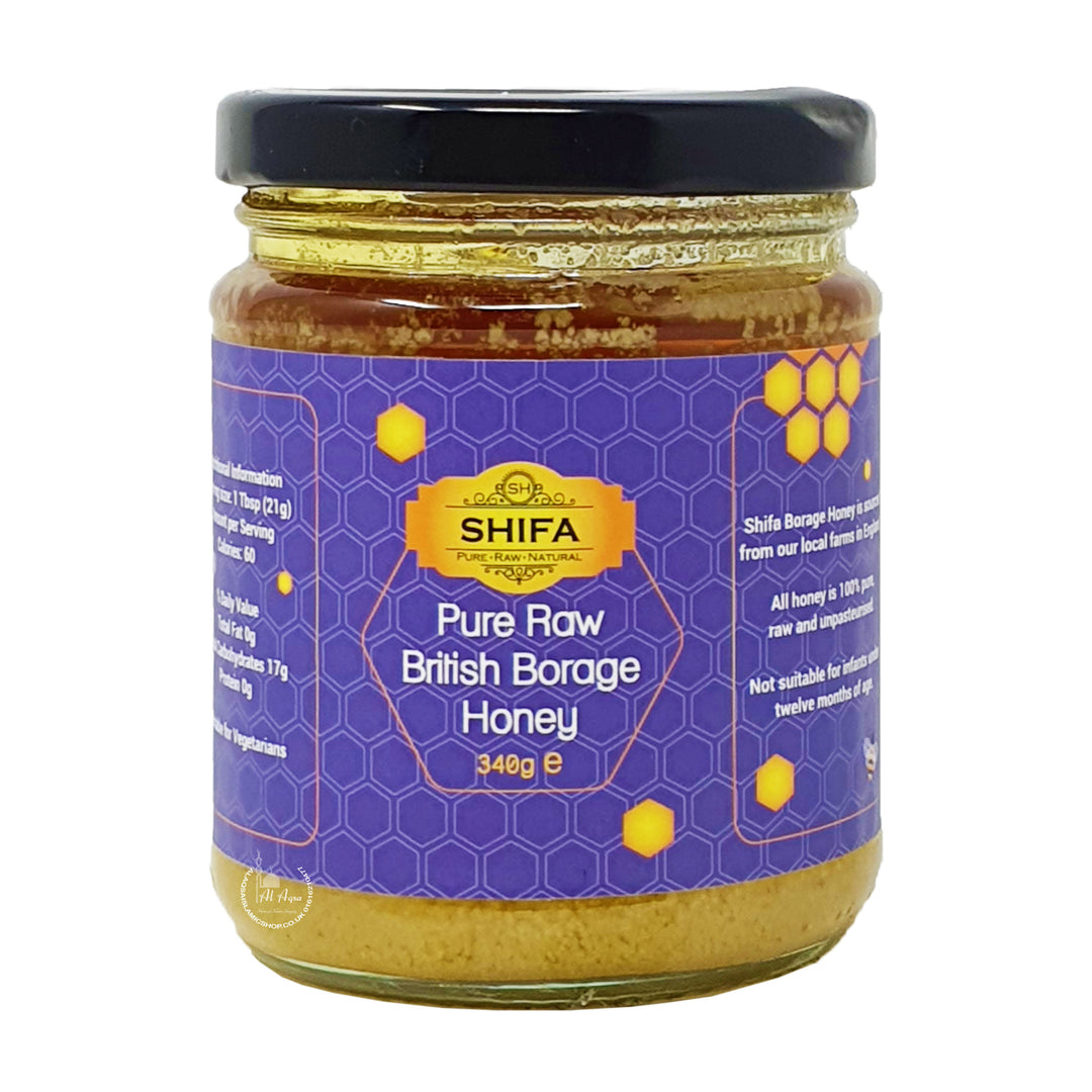 Pure Raw British Borage Honey 