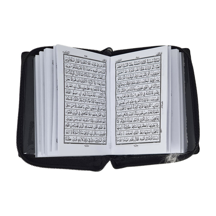 Gold Cover Zip Quran (191G/13L))