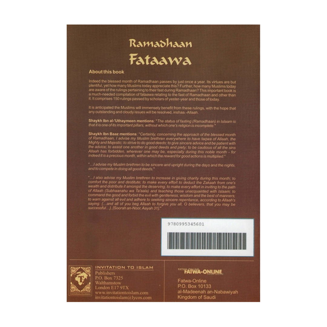 Ramadhaan Fataawa