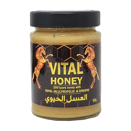 Raw Pure Honey with Ginseng