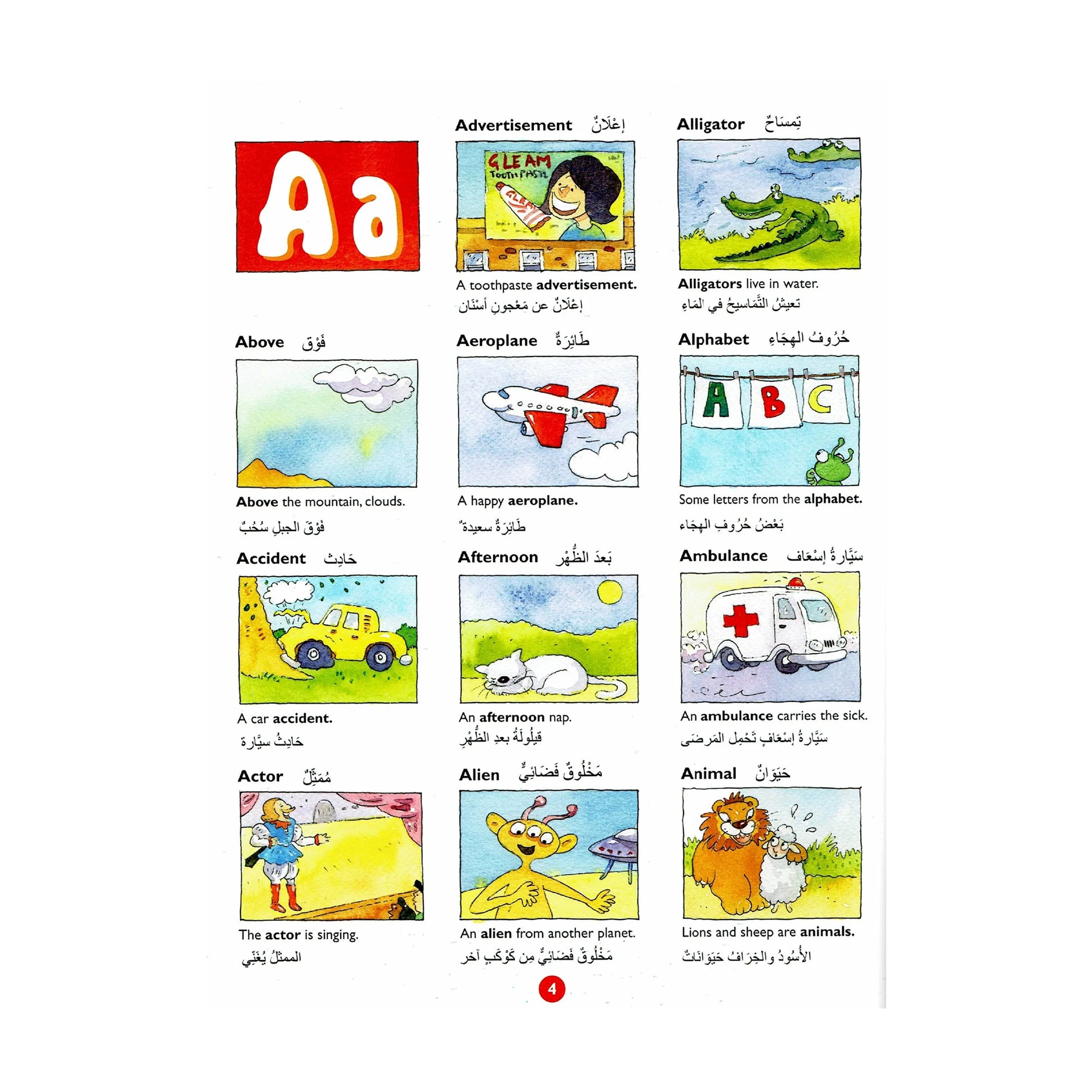 Arabic Picture Dictionary for Kids 