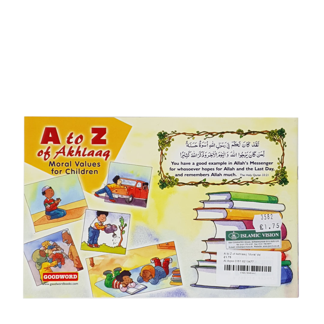 A to Z of Akhlaaq: Moral Values for Children