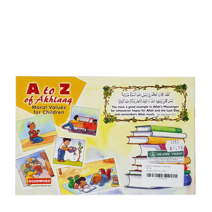 A to Z of Akhlaaq: Moral Values for Children