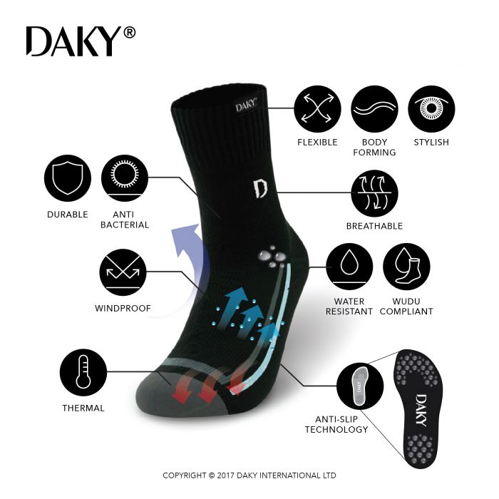 Daky Wudoo Socks Ankle 