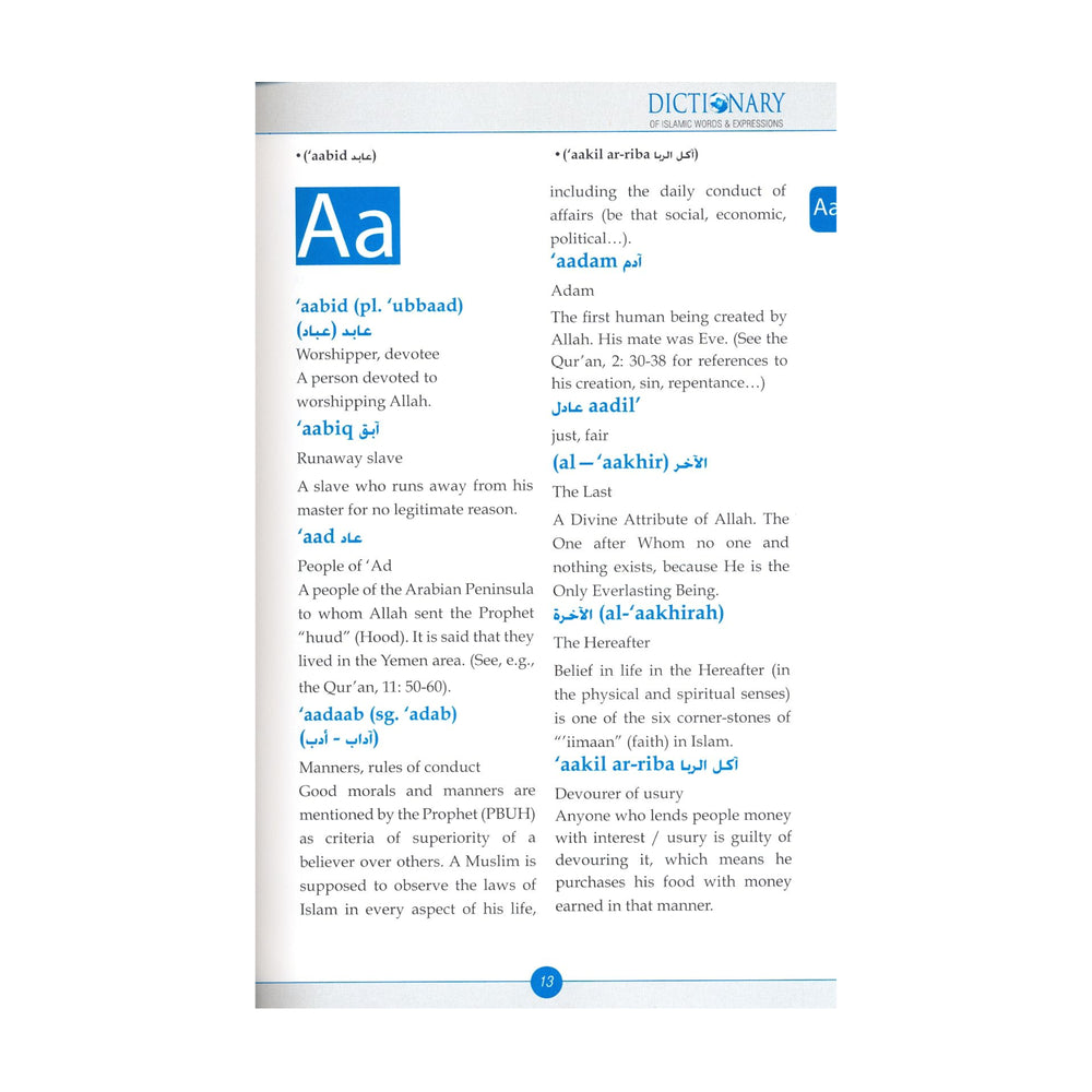 Dictionary of Islamic Words