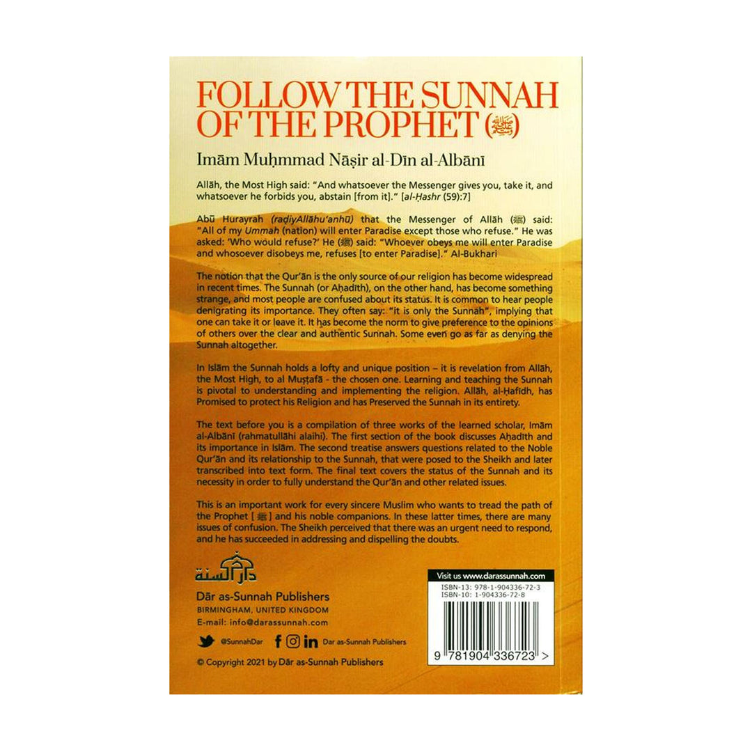 Follow the Sunnah of the Prophet