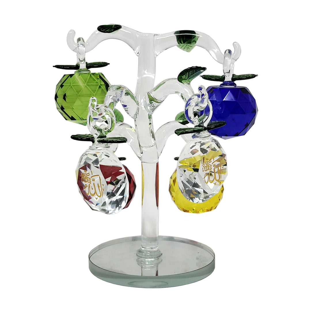 Fruit Tree Crystal Ornament