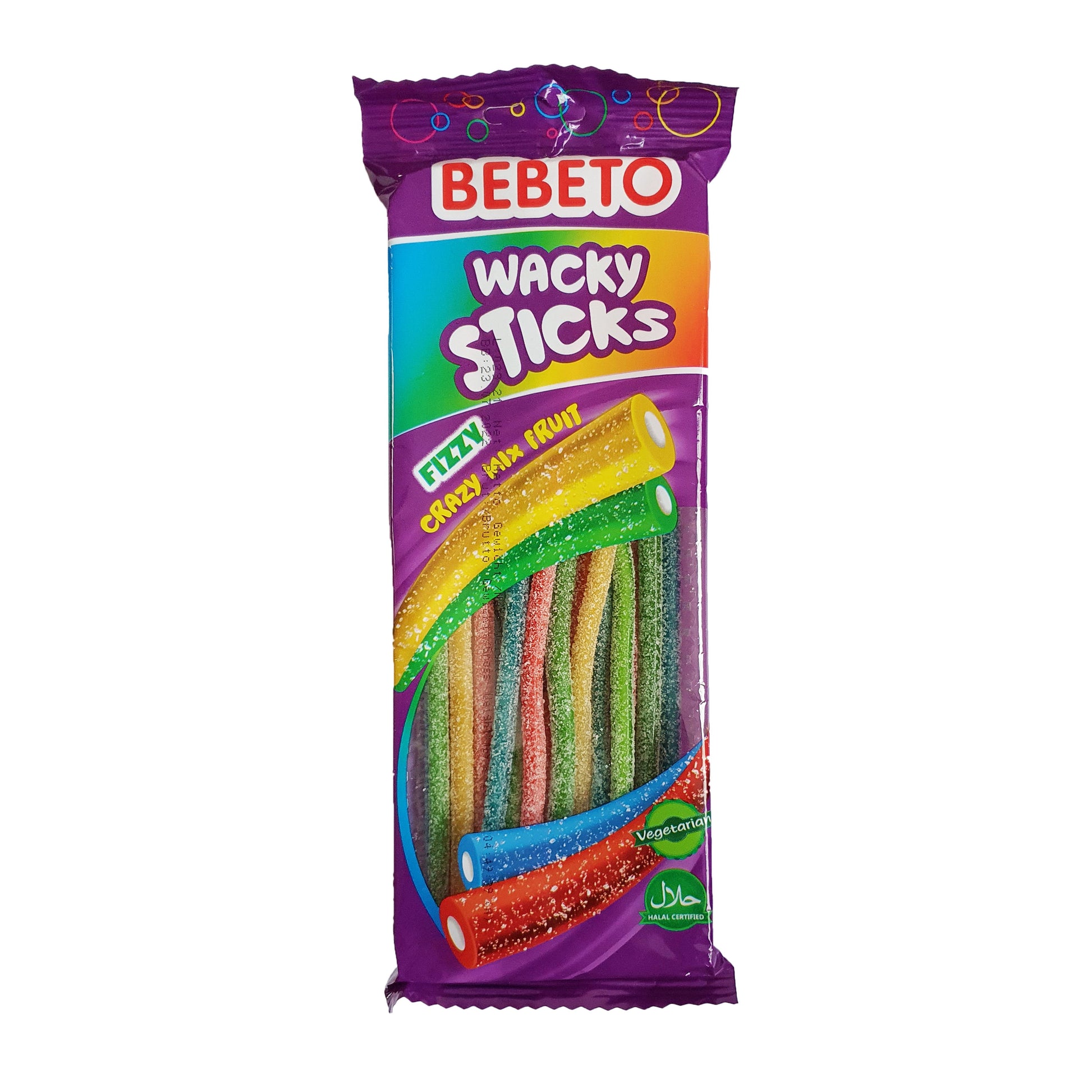 Bebeto Wacky Sticks Rainbow